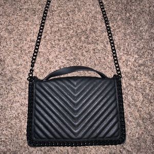COPY - ALDO BLACK QUILTED BAG